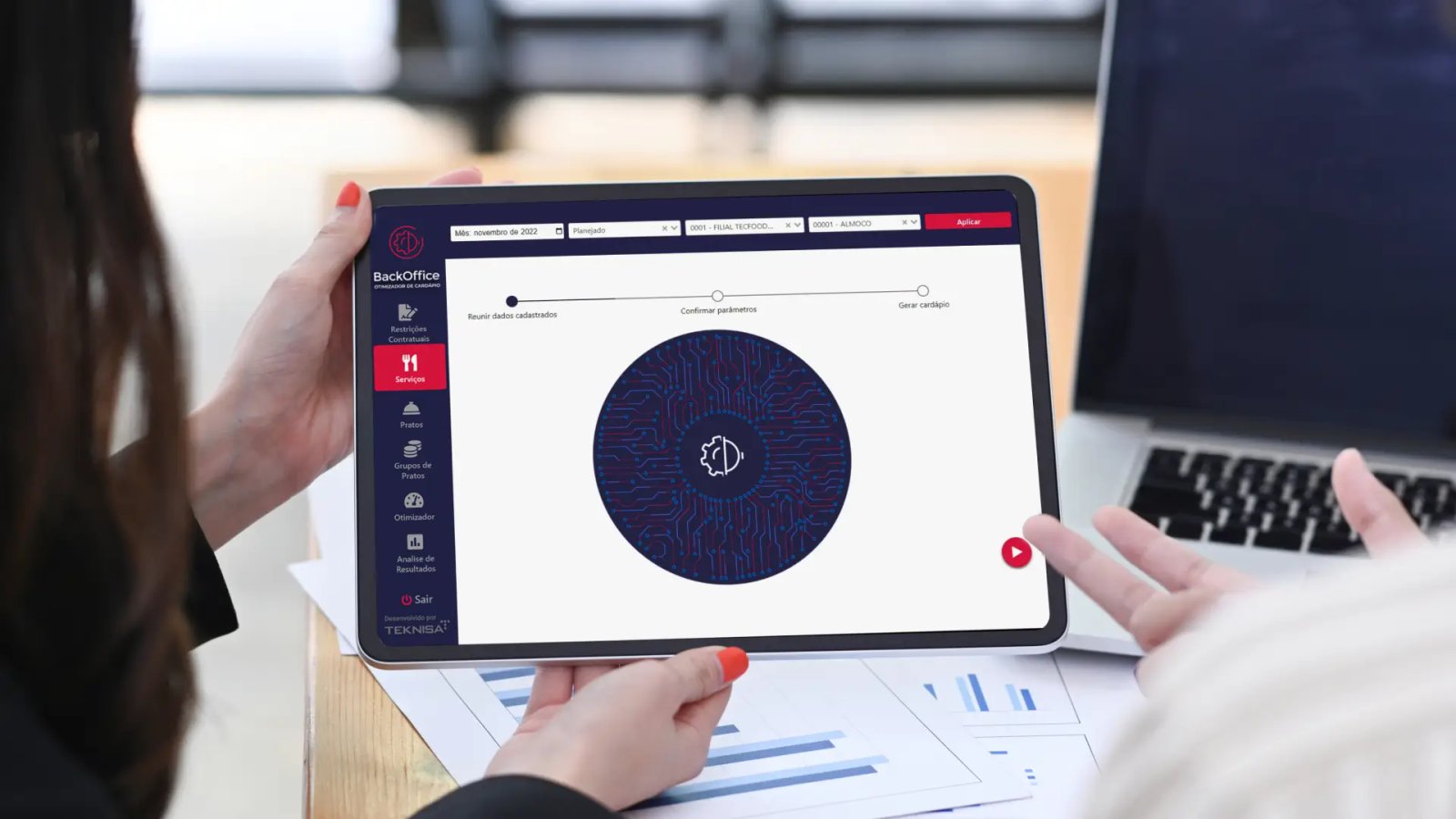 Tecnología en Catering